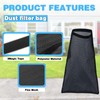 Tumble Dryer Lint Catcher - Pack of 2 - Black