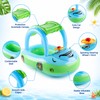 Car-Shaped Toddler Pool Float for Kids – Inflatable Swim Boat