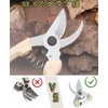 MOPCONY Pruning Shears, Gardening Scissors, Women's, Easy to Use, Rust-free,