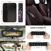 Suobstales Dachshund Paw Print Car Seat Cover Car Accessories Set