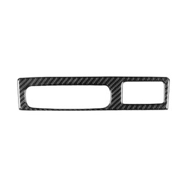 NVCNX Carbon Fiber Compatible with Dodge RAM 1500/2500/3500 2019-2024 2020 2021 2022 2023 Big Horn/Laramie/Lone Star/Rebel/Limited/Longhorn/TRX Dash USB Port Panel Interior Trim Accessories Black