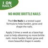 I On Nails Hardener with Calcium Biotin, Longer, Stronger, No