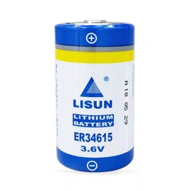 Meewellvetry 1-Pack ER34615 3.6v 19000mah Size D Lithium Battery for CNC Machine Tool Programmer.