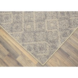 Garland Rug Earth Tone 8 ft. x 10 ft. Geometric Polypropylene Stain Resistant Area Rug