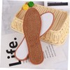 IWOWHERO 5 Pairs Thickened Warm Insoles of Absorbent Deodorizing Shoe