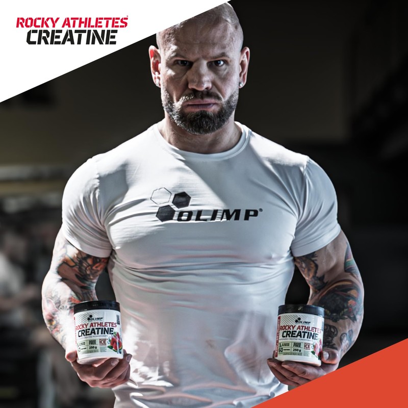 Olimp Rocky Athletes Creatine - 250 g, Watermelon Ice -