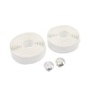 sourcing map 2 Pcs White Foam Handlebar Tape Bar Grip