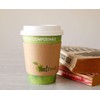 Yes!Fresh 12oz Disposable Hot Beverage Paper Coffee Cups with Sleeves