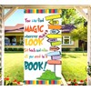 Heyfary Reading Door Cover Read Across America Decoration