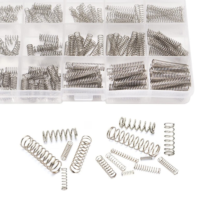 Ruibapa 235PCS Springs Assortment Kit 304 Stainless Steel Compression Springs