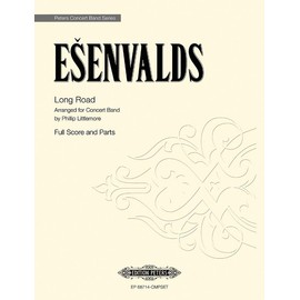Long Road: Arranged for Concert Band, Conductor Score & Parts (Edition Peters)