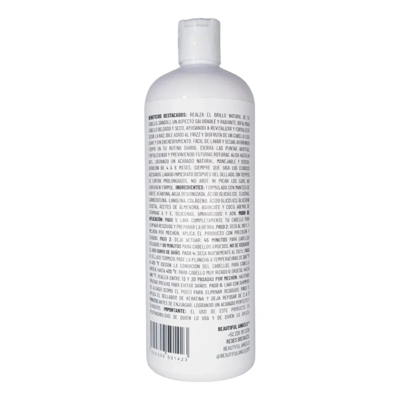 Keratina Tailandesa Silver 1l Lacio Perfecto Y Nutrido