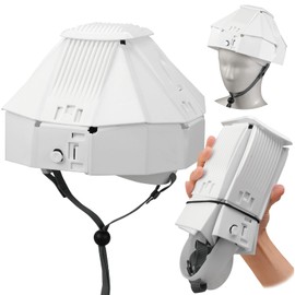 Artec 35588 Folding Disaster Preparedness Helmet, White, Head Circumference Adjustable, 18.5 - 24.4 inches (47 - 62 cm)