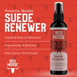 RED MOOSE Suede Renew - Suede Shoe Refresher and Boot Care Repair Spray