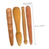 Gatuida 2sets Wooden Massage Bar Multi Functional Foot Care Massagers