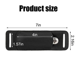 Leather Knife Sheath for Belt EDC Pocket Knife Holster Case Pouch, Folding Knife Holder for Buck 110, Case Trapper, Swiss Army – Open Top Belt Loop Carrier, Handmade Gift for Men