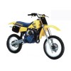 Evolution MX 1986 Suzuki RM 80 RADIATOR SHROUD AND GAS