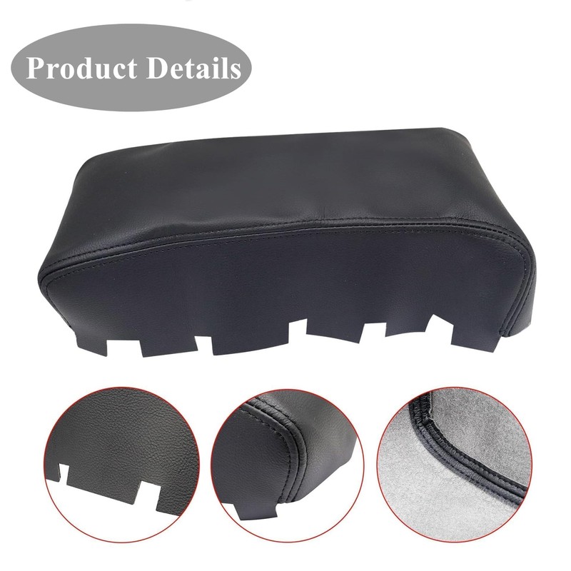 GXARTS Car Center Console Armrest Lid Replacement Leather Cover Armrest