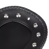 Unbranded Motorcycle Black Rear Fender Bib Studded Solo Seat For