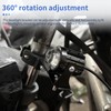 Motorcycle Headlight Mount Brackets 20-38 mm Adjustable Motorcycle Light Holder