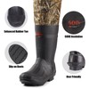 Trudave Chest Waders, 4.5mm Waterproof Neoprene Hunting Wader for Men