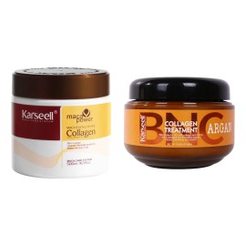 Kit Karseell Tratamiento Capilar Con Colágeno Y Argan