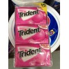 Trident Bubblegum Sugar Free Chewing Gum ~ 15 CT / 14 PC