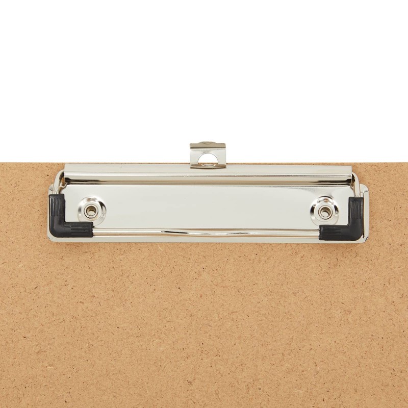 Juvale Clipboard - 11.5 x 17.4 in, Brown MDF, 4-Pack