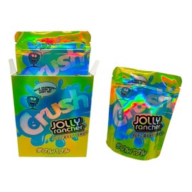 20 Bags and 20 Boxes, 1 Special Cartoon Pattern, Resealable Candy Bags, Gummies Bags, 5 x 4 Inch Storage Baggies, Treat Bags, Cookie Bag (brown)