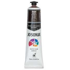 Jo Sonja's Artist Acrylic - Brown Earth, 2.5 oz Tube