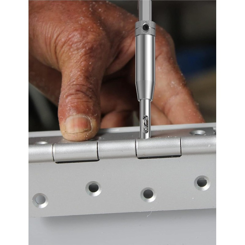 3 Piece Hinge Drill Bit Self Centring, Self Centering Drill