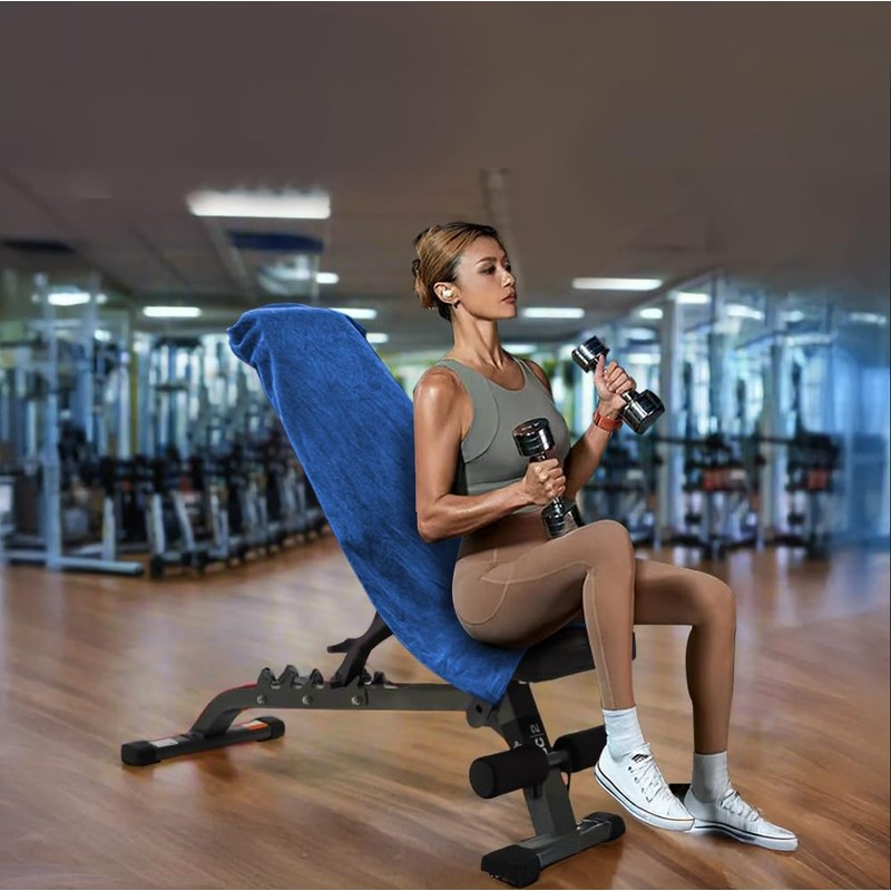 CACATUA Gym Towel for Men, Super-Absorbent Soft Microfiber Towels, Hooded
