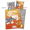 Herding Tom & Jerry Reversible Duvet Cover Set, Pillowcase 80