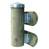 Post Cap for Wooden Posts Flat Shape Ø100 mm /