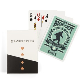 Lantern Press Homer, Alaska, Bigfoot Hide and Seek (52 Playing Cards, Poker Size Card Deck with Jokers)