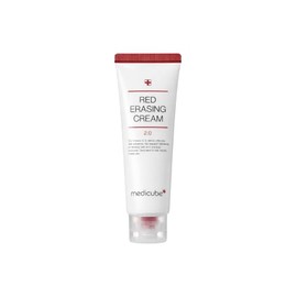 MEDICUBE Red Erasing Cream 2.0, Crema Facial Coreana con Niacinamida, Vitamina E y Betacaroteno, para Marcas Post-Imperfecciones y Tono Desigual, 50 m