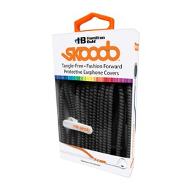 HamiltonBuhl Skooob Tangle Free Earbud Covers - Jet Black
