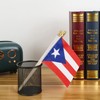 Lebei Puerto Rico Flag Mini Small Puerto Rican Handheld Stick