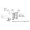 Prime-Line N 7534 Bi-Fold Door Hardware Repair Kit – Includes