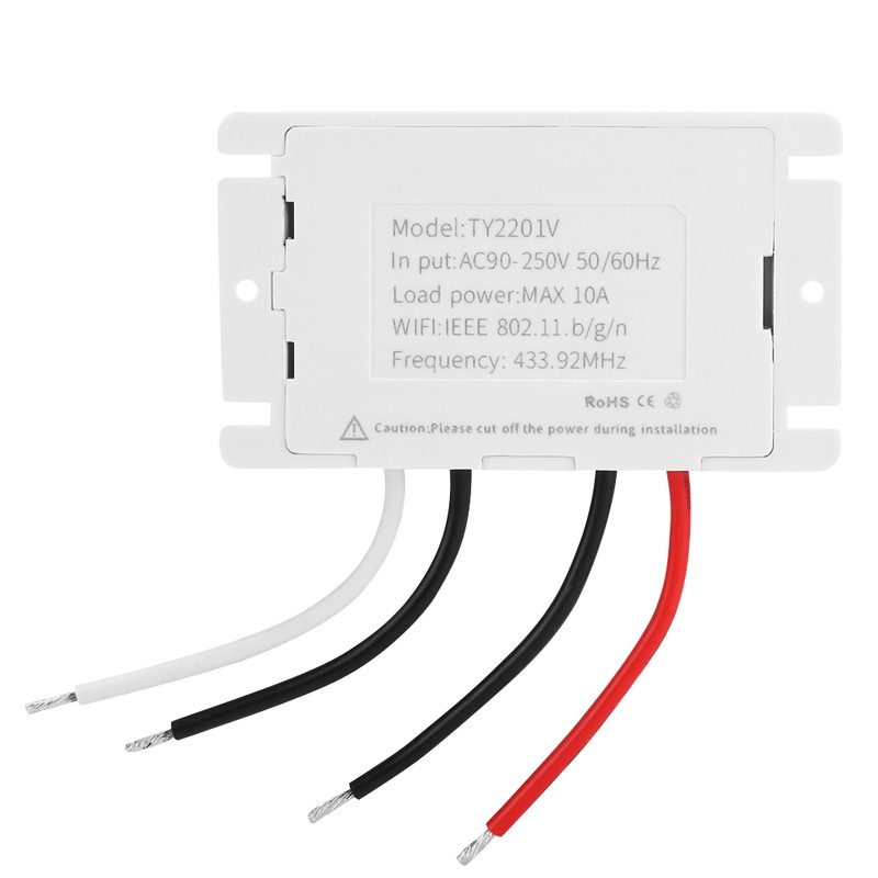 AC90- Remote Control Manual APP Wifi Home Intelligent Power Switch