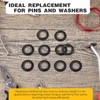 10 Pack Push on Dolly Wheel Lock Washers Fits 5/8