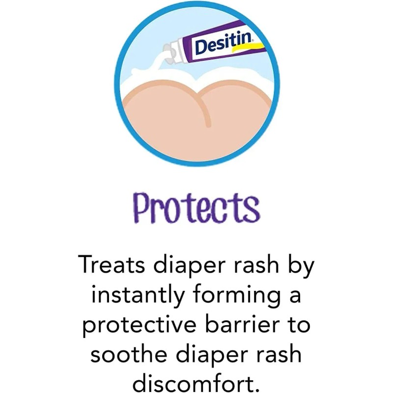 2 Pack Crema Para Rozadura De Pañal Para Bebes Desitin