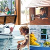 Stainless Steel Ring Shaped Boat Cup Drink Holder with Screws,
