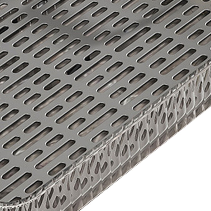 Tea Tray Build in Drainage Plastic Tray with Handles Rectangular