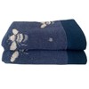 Sue Rossi 100% Turkish Cotton Hand Guest Towels, Pack Of