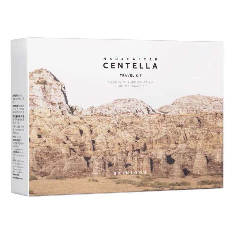 Set De Viaje Madagascar Centella Asiatica, 5 Piezas