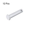 sourcing map Single Hole Clevis Pins - 8mm X 35mm