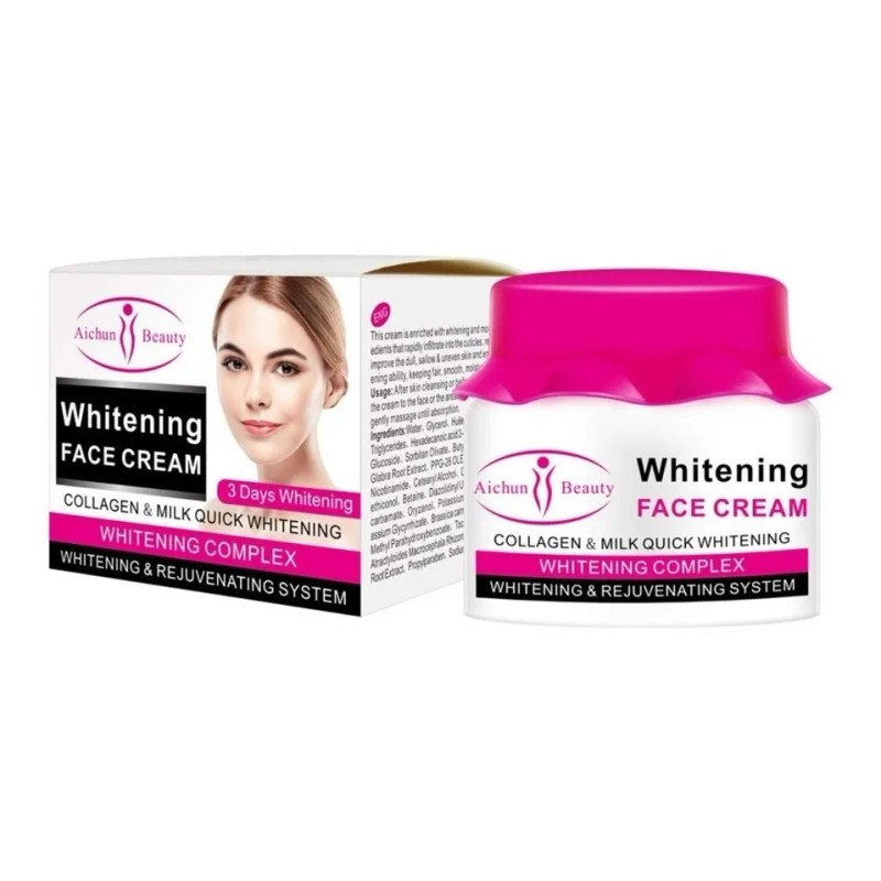 Set Crema Facial Aclarante + Crema Axilas Blanqueadora Full