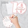 Big Dot of Happiness 10th Pink Rose Gold Birthday -