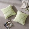 BonBotimen Cushion Covers 45 x 45 cm Plush Velvet Green